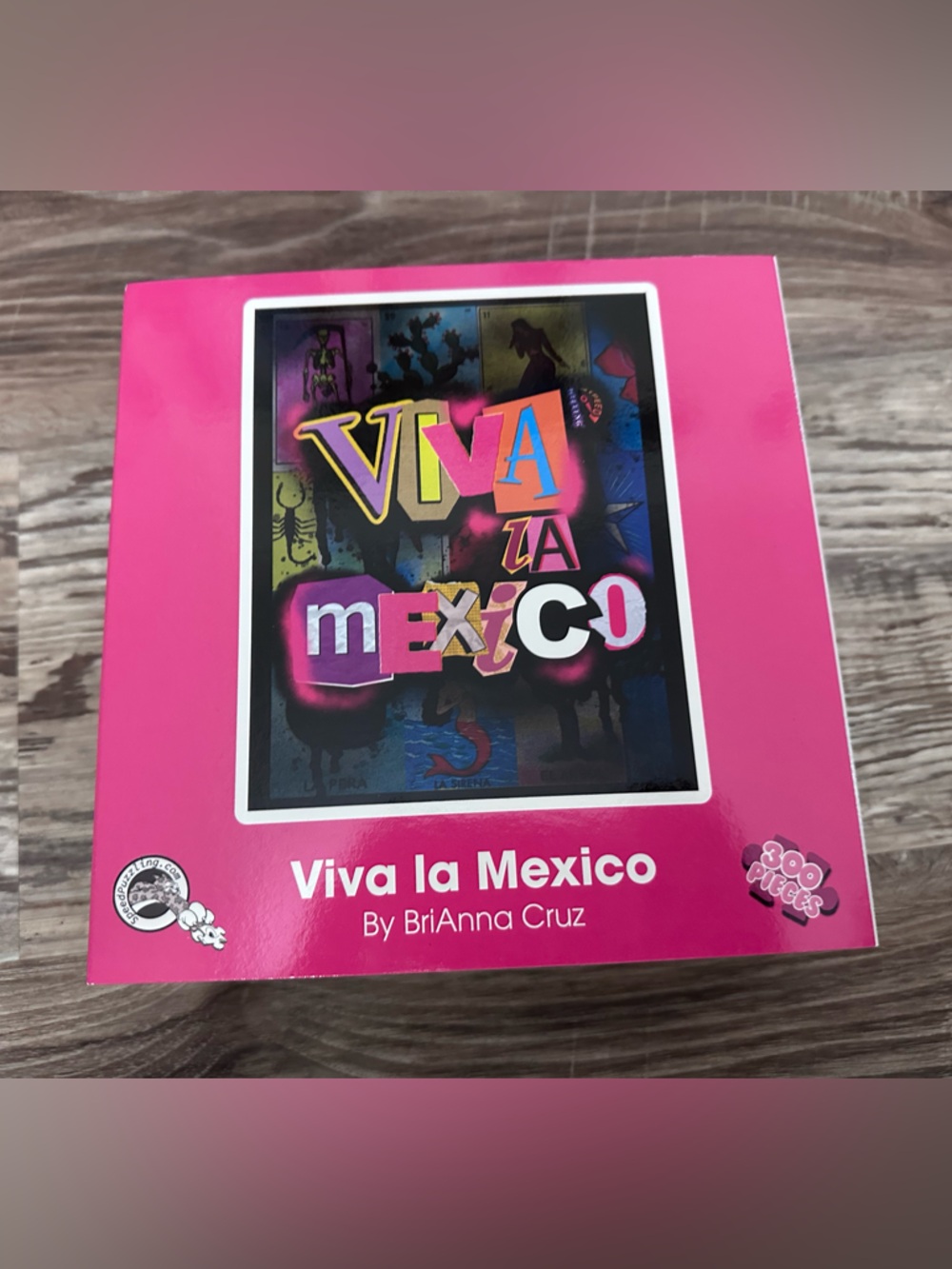 Viva la Mexico Puzzle - Pink -